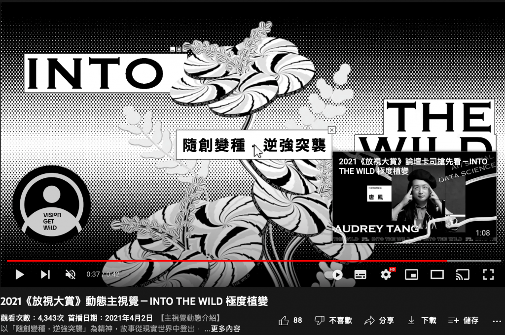 放視大賞 2021 INTO THE WILD