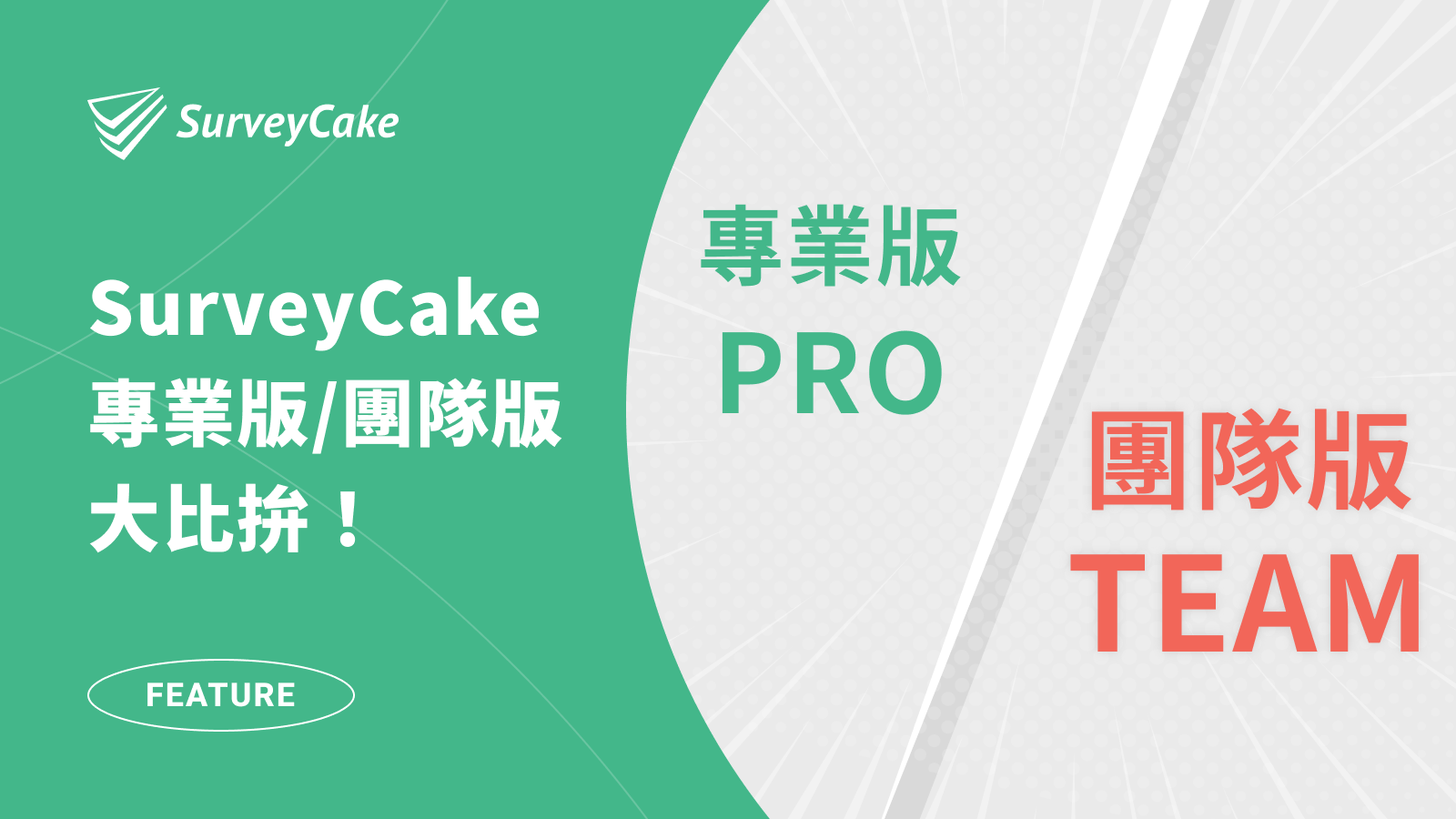 SurveyCake ENT 企業版 vs TEAM 團隊方案選擇指南：方案差異有哪些？